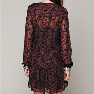 NWT Free People Are You Dreamin’ Burnout Dress.
